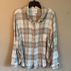 GAP flannel shirt XXL